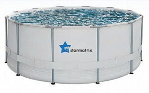 בריכה פלוס+ בריכת שחייה עגולה starmatrix 366X122 - בריכה בלבד