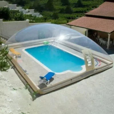 inflatable swimming pool cover