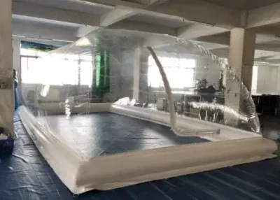 inflatable swimming pool cover